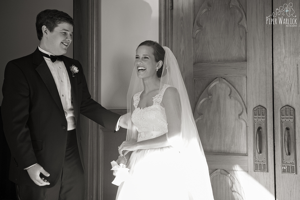 Genny with her brother, Hayes, on her wedding day 1.31.15